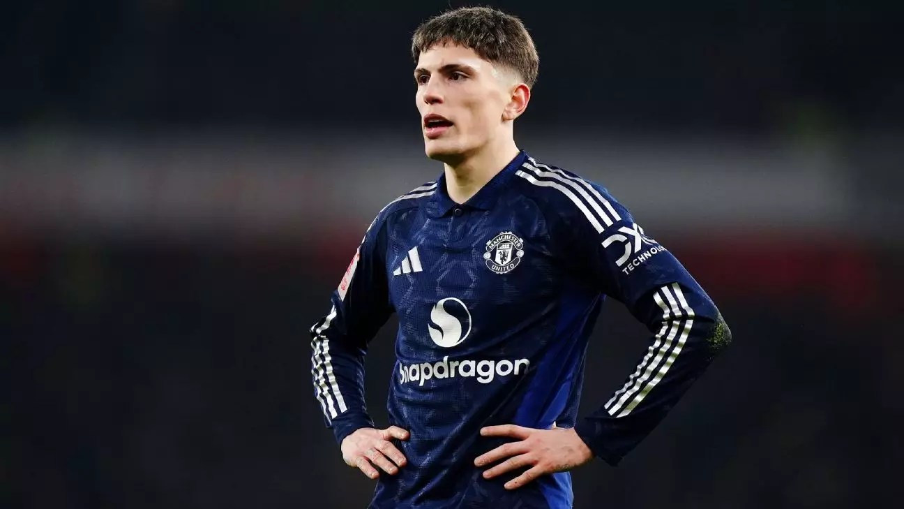 Manchester United Stands Firm on Alejandro Garnacho as Napoli Express Interest