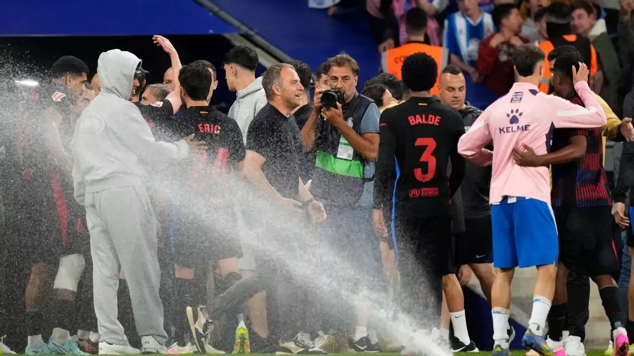 Title of Triumph: Barcelona’s Historic LaLiga Victory Celebrated with Dignity