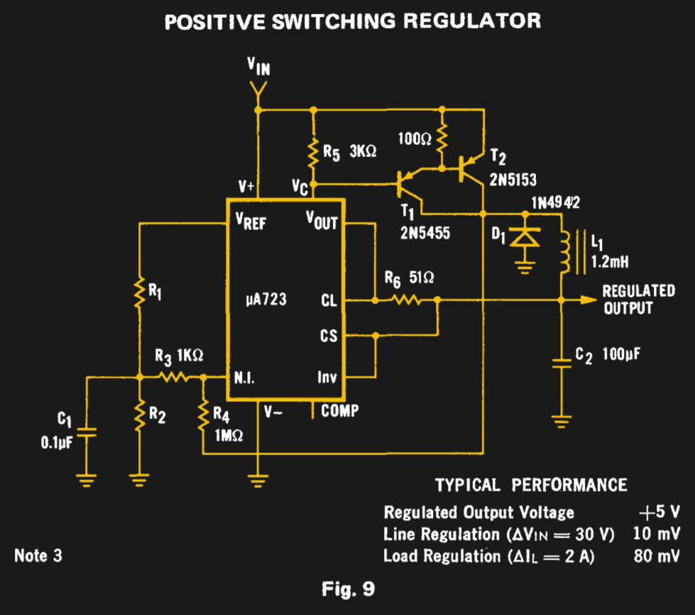 Circuit Diagram Of Switching Regulator Circuit Diagram