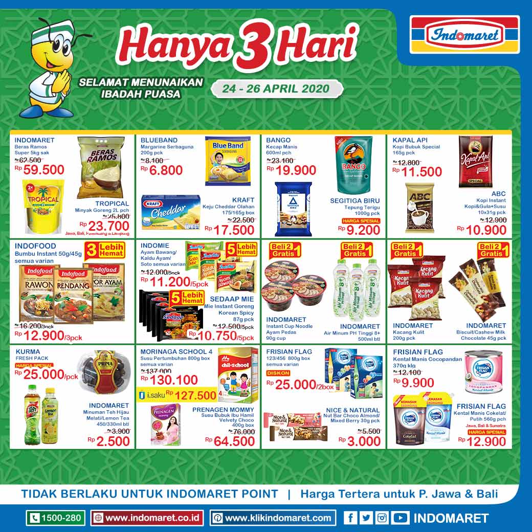 Promo JSM Indomaret 24 25 26 April 2020