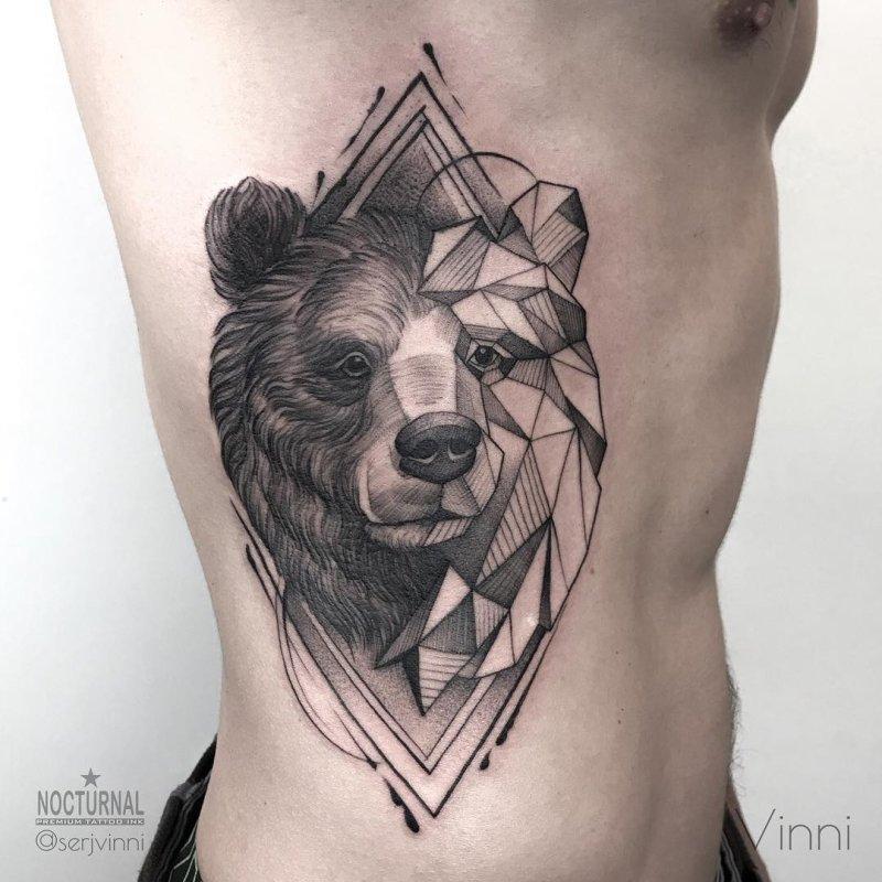 60+ Bear Tattoo Designs For Everyone - Bear Tattoo Drawings 2022 - Harunmudak 800_x_800_jpg
