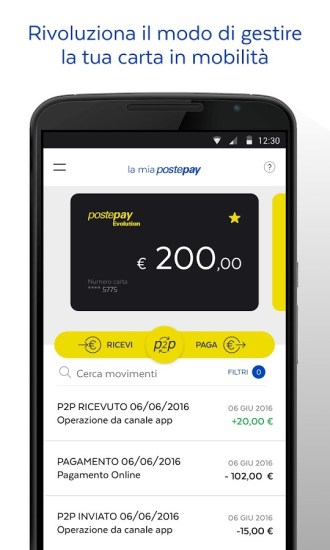 L'app Postepay Per Android Si Aggiorna E Rinnova Completamente Il Design - Hdblog.it 550_x_540_jpg
