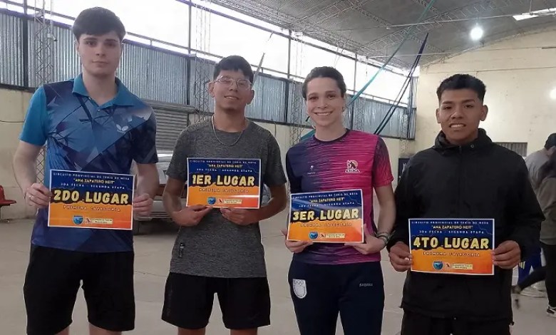 Circuito Provincial Jujeño de Tenis de Mesa: Segunda fecha del torneo “Ana Zapatero Heit”