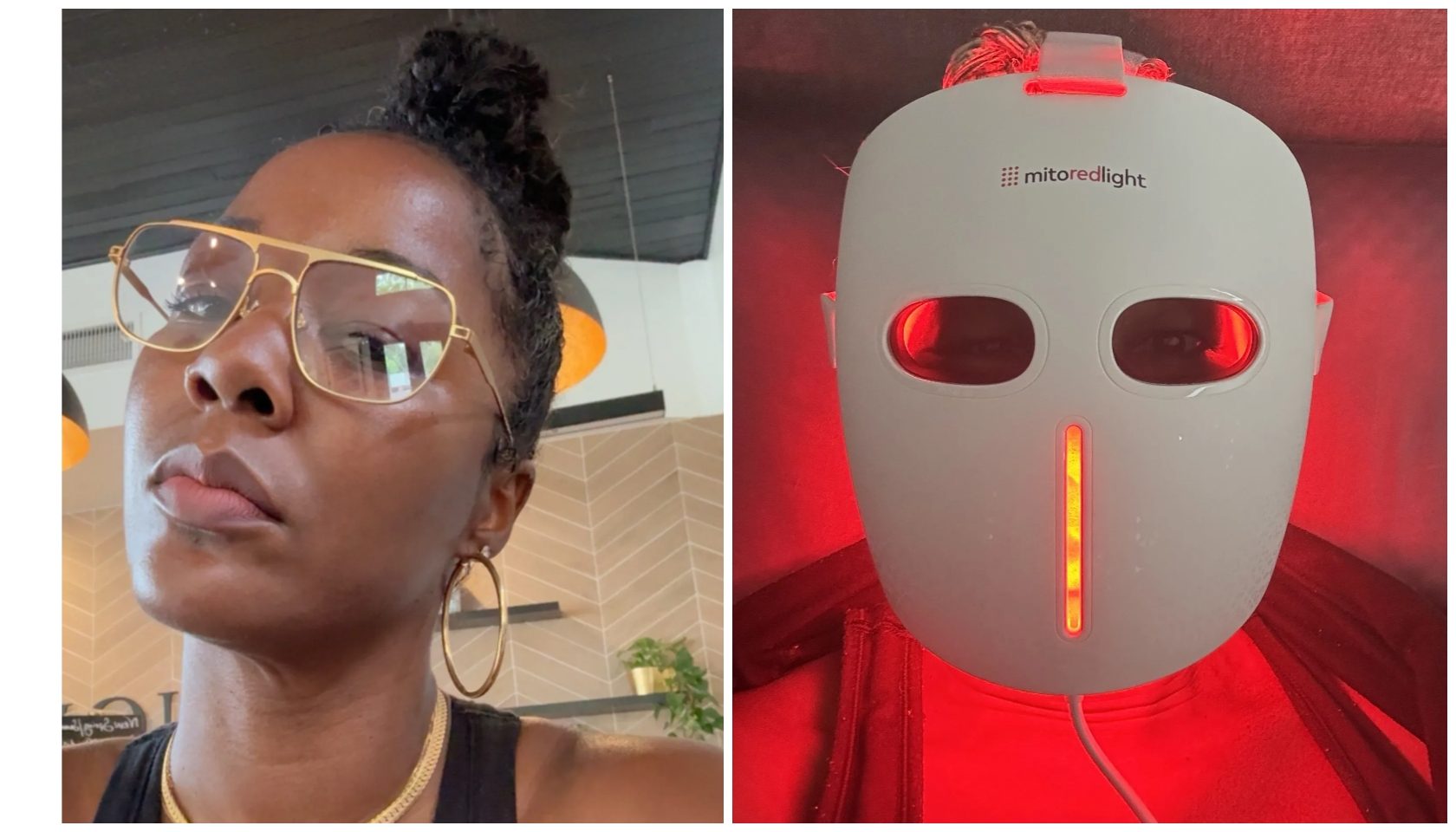Tried It: The MitoGLOW LED Red Light Therapy Face Mask