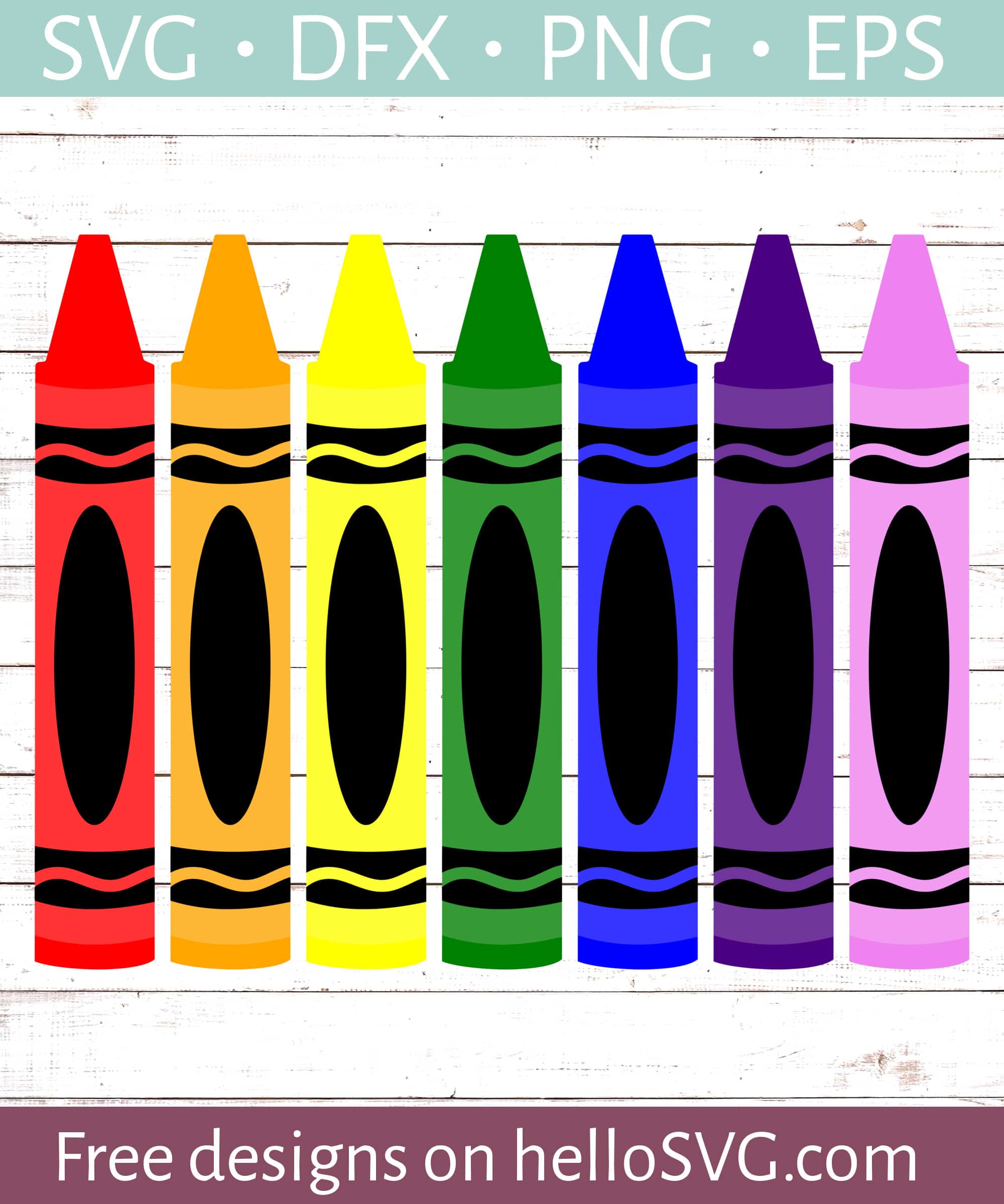 Crayola crayon svg free