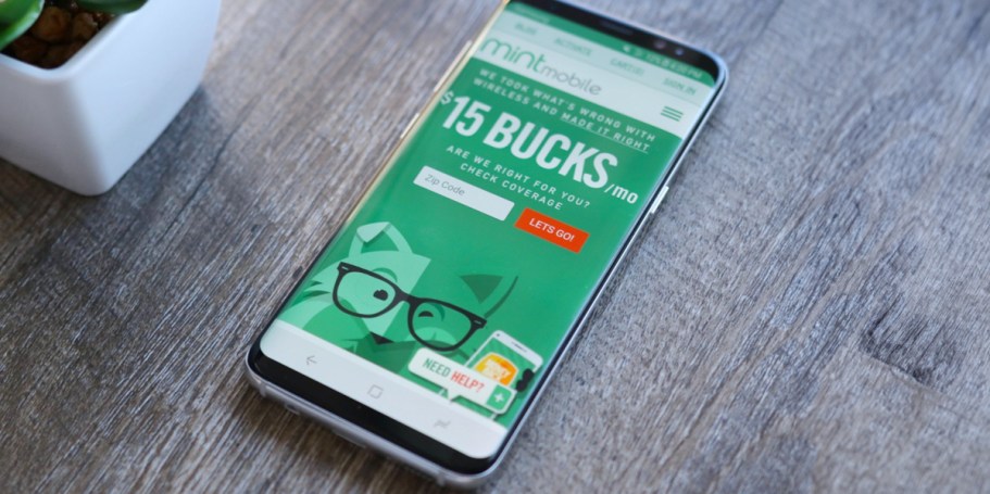 Mint Mobile Coupon – Unlimited Data, Talk, Text Plan Only  Per Month!