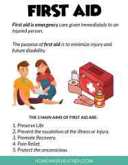 Printable First Aid Worksheets