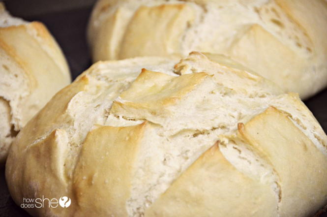 freshly baked hygge bread