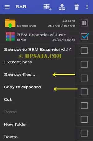 Cara mudah Buka/Extract file Rar,Zip,Tar,ISO,dll di Android