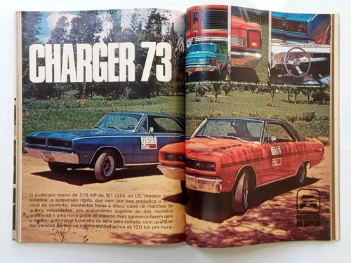 Quatro Rodas Nº148 Dodge Charger Rt Maverick Alfa 2300 Mercado Livre