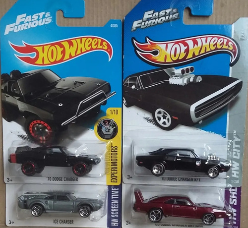 Hot Wheels Combo Dodge Charger Fast Furious Mercadolivre