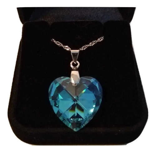 Namorados Colar Coracao Cristal Swarovski 2 0 Cm Mercadolivre