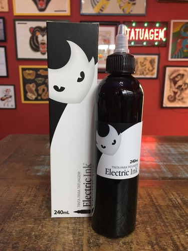 Tinta Tatuagem ( Tattoo ) Preto Tribal 240 Ml - Electric Ink | Parcelamento Sem Juros 500_x_375_jpg