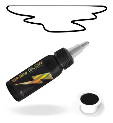 Tinta Tattoo Easy Glow Ultra Liner Black 30Ml Electric Ink | Dracar Tattoo 500_x_458_webp