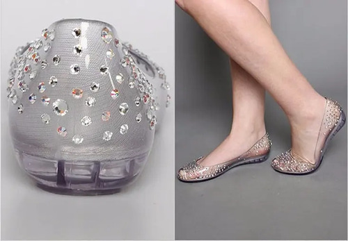 Sapatilha Swarovski Melissa Barato Online