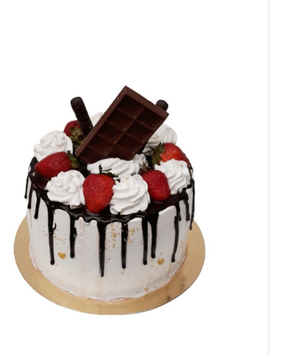 Torta Con Crema Chantilly Cumpleanos Bautismo Villa Urqui Mercado Libre