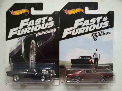 Hot Wheels Dodge Charger Daytona Toretto Fast Furious Mercadolivre