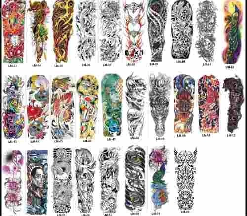 Tatuagem Temporaria Kit 02 Peças Tattoo 3D Perfeita | Mercadolivre 438_x_500_jpg
