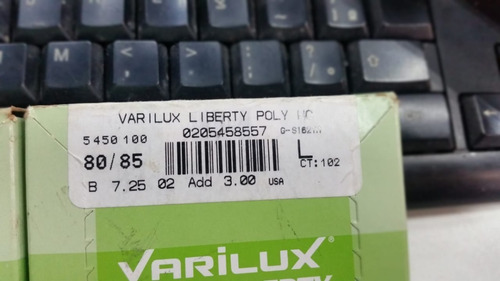 Lentes Varilux Liberty Poly Hc Add 3 00 Made In Usa Mercado Livre