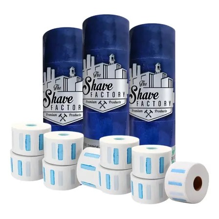 Pack De 3. Papel Para Cuello Barberia. The Shave Factory