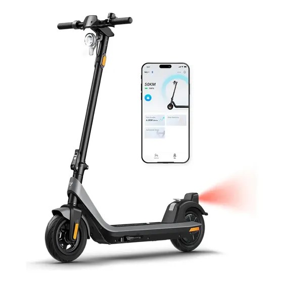 Nuuv Kqi2 Pro Scooter Eléctrico Gris 600w 28 Km/h