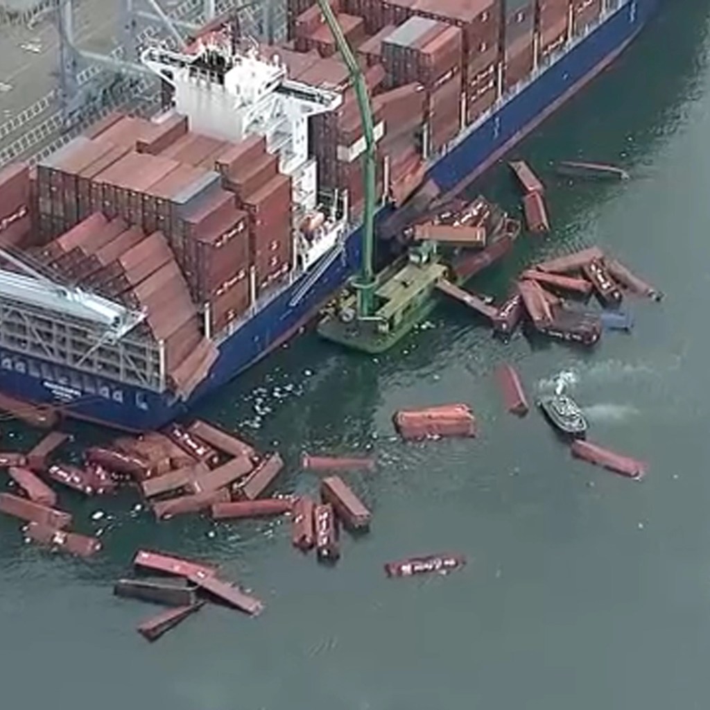 Salvage work underway after container ship incident at Port of Long Beach – HUM News