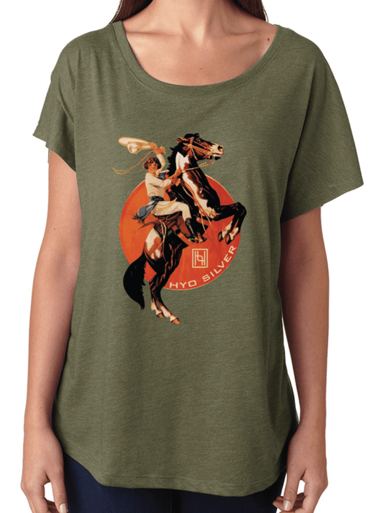 Vintage cowgirl shirt