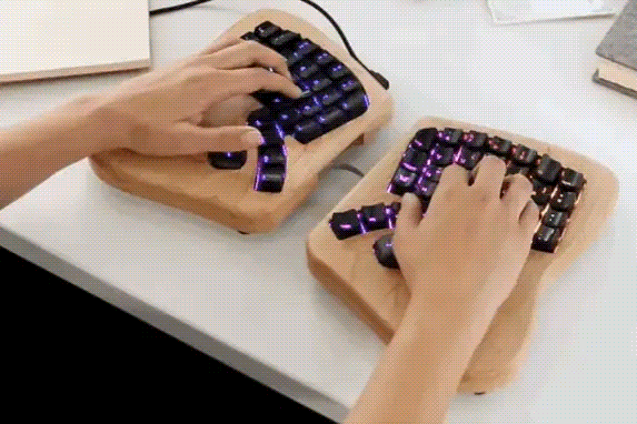 The Model 01 Redefines the Typing Experience