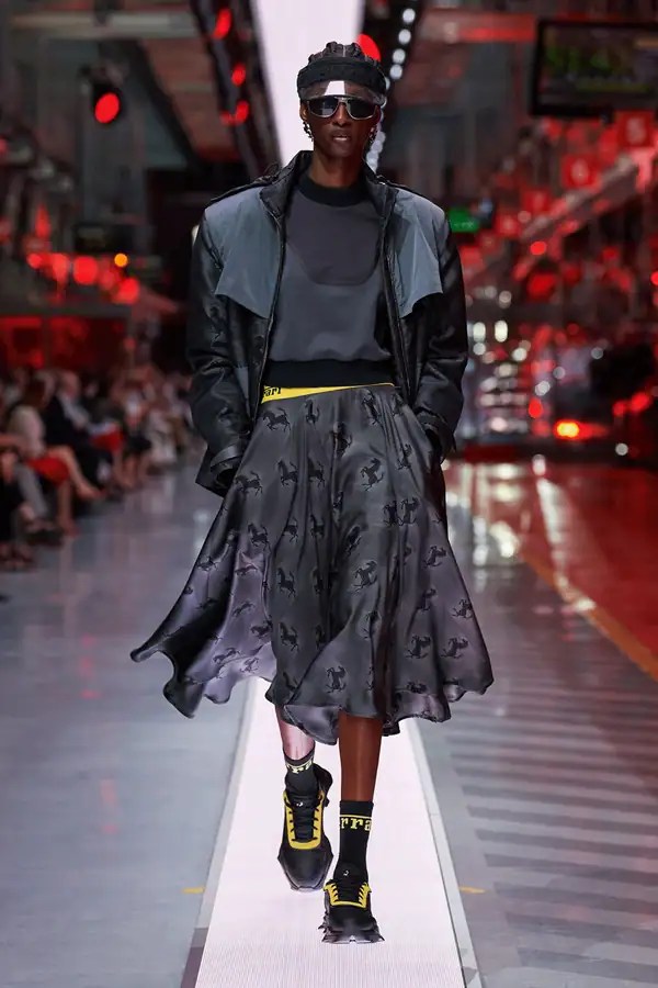 Ferrari Debuts First Runway Collection Fashion Menswear Womenswear