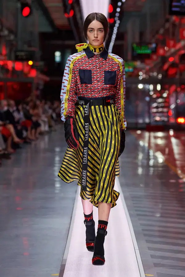 Ferrari Debuts First Runway Collection Fashion Menswear Womenswear