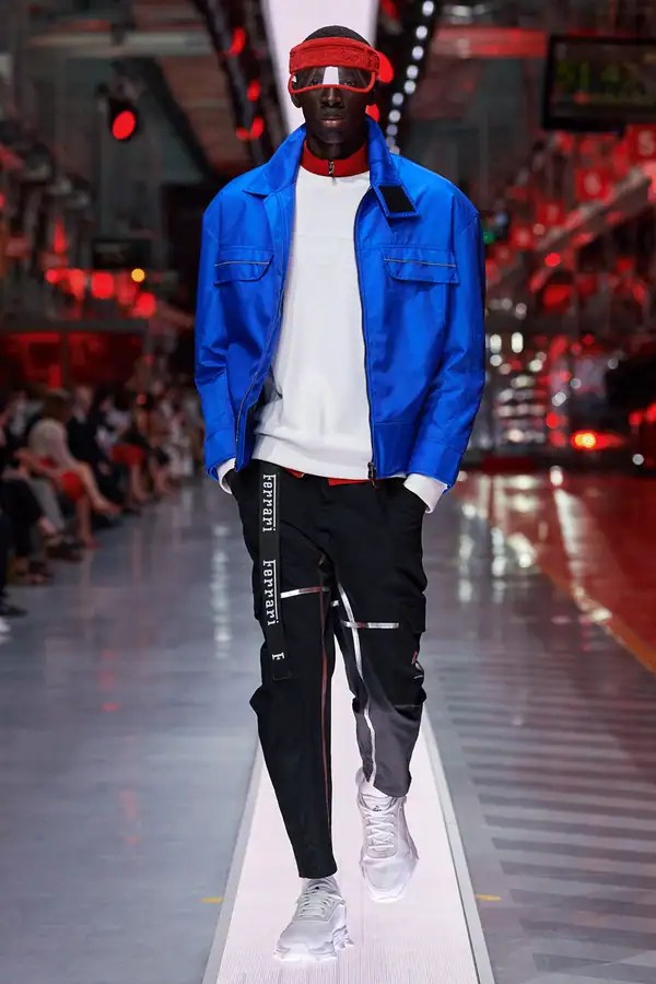 Ferrari Debuts First Runway Collection Fashion Menswear Womenswear