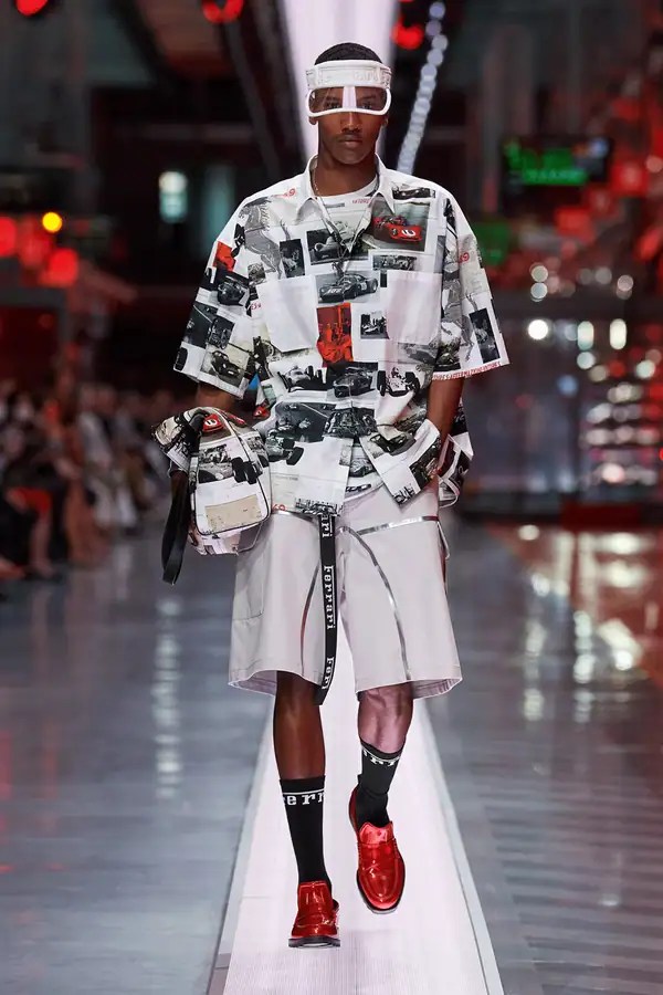 Ferrari Debuts First Runway Collection Fashion Menswear Womenswear