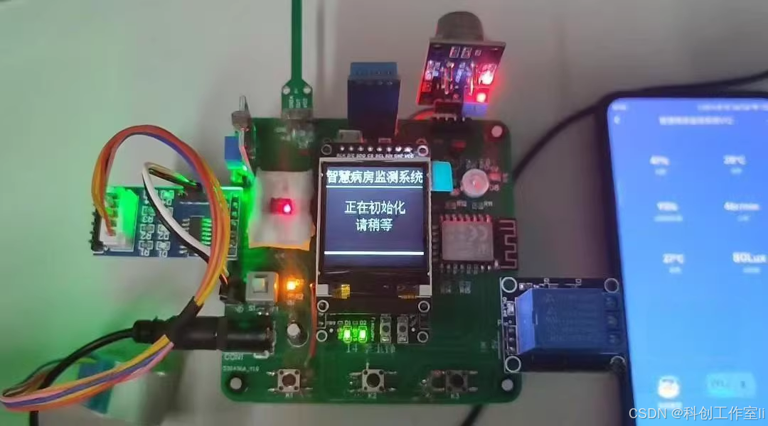 STM32F103 MCU智慧病房监测系统设计方案：程序、原理图及全套资料详解