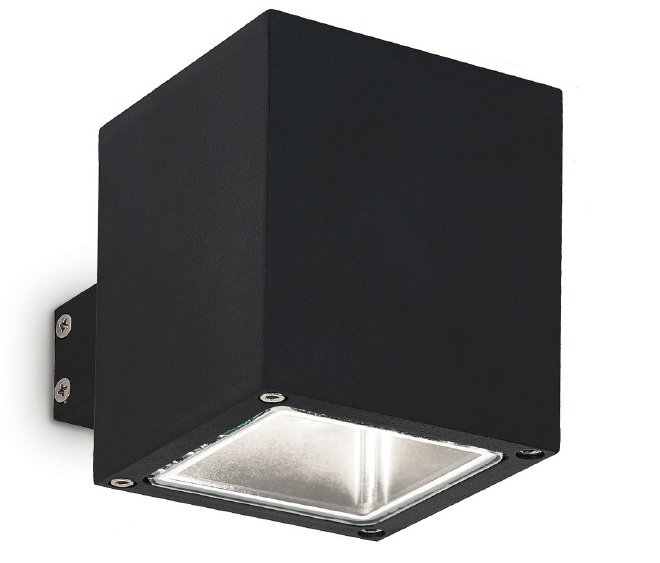 Ideal Lux Vanjski Zidna Lampa Snif Square Ap1 Nero 123080 Crna Mall Hr
