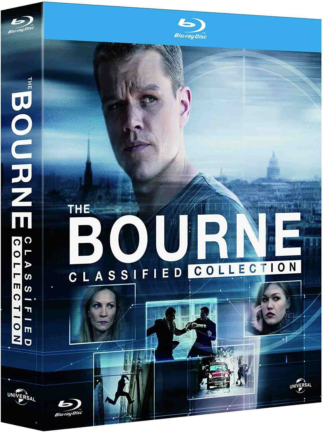 Bourneova Kolekce 1 5 Limitovana Edice Blu Ray Dvd Bonus Mall Cz