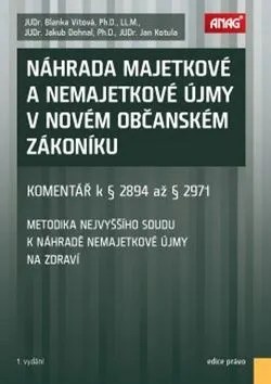 Blanka Vitova Nahrada Majetkove A Nemajetkove Ujmy V Novem Obcanskem Zakoniku Komentar K 2894 Az 2971 Mall Sk