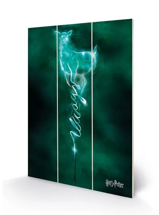 Curepink Obraz Malba Na Dreve Harry Potter Doe Patronus 20 Cm X 29 5 Cm Mall Cz