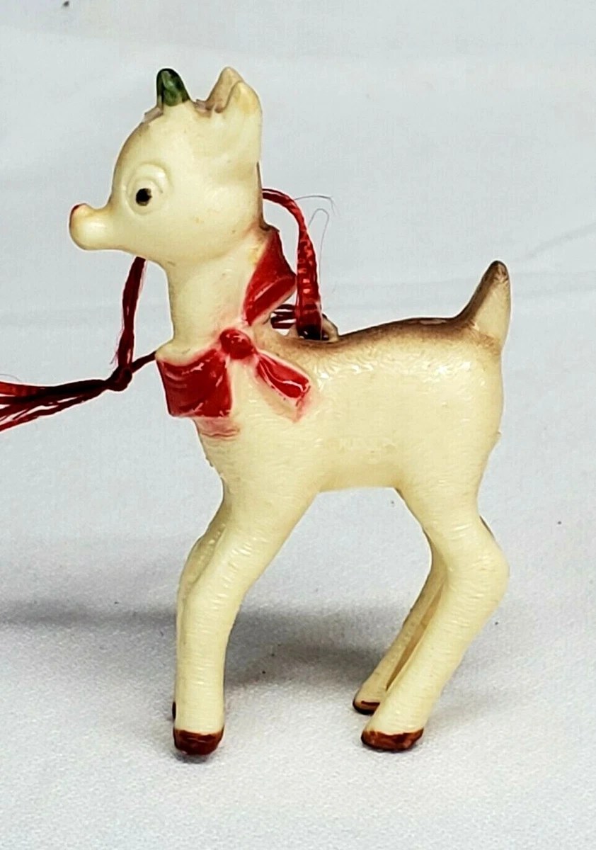 Vintage rudolph ornament