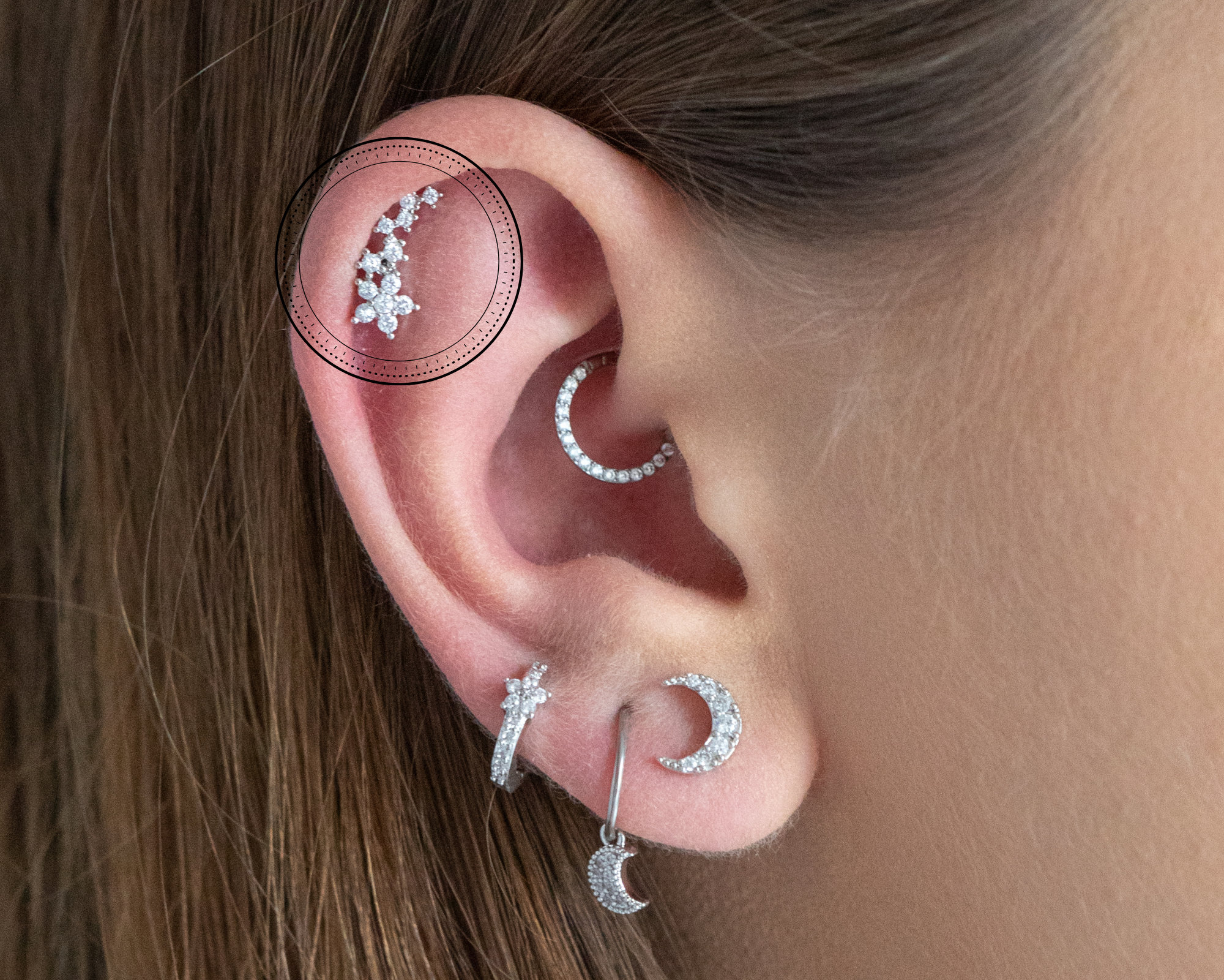 Helix Piercing Jewelry Best earrings for helix piercing