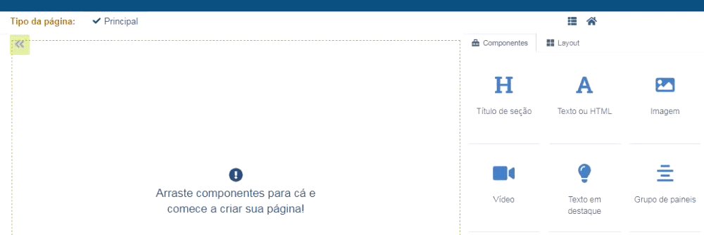 Quais Sao Os Componentes Disponiveis No Editor De Produto Evolutto