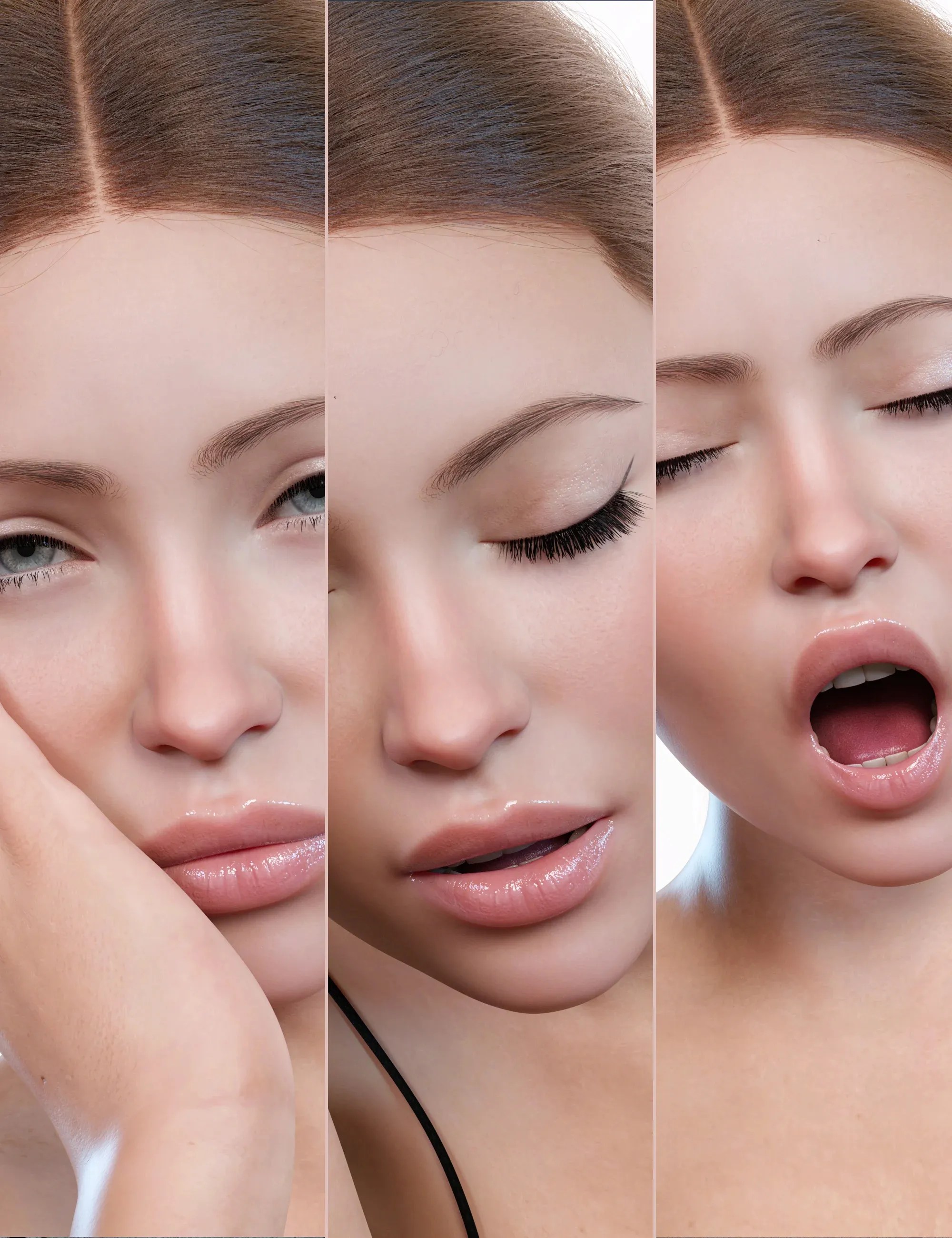 Z Tired Sleeping Waking Expressions for Genesis 9new 