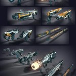 Futuristic Weapon Collection 01new 