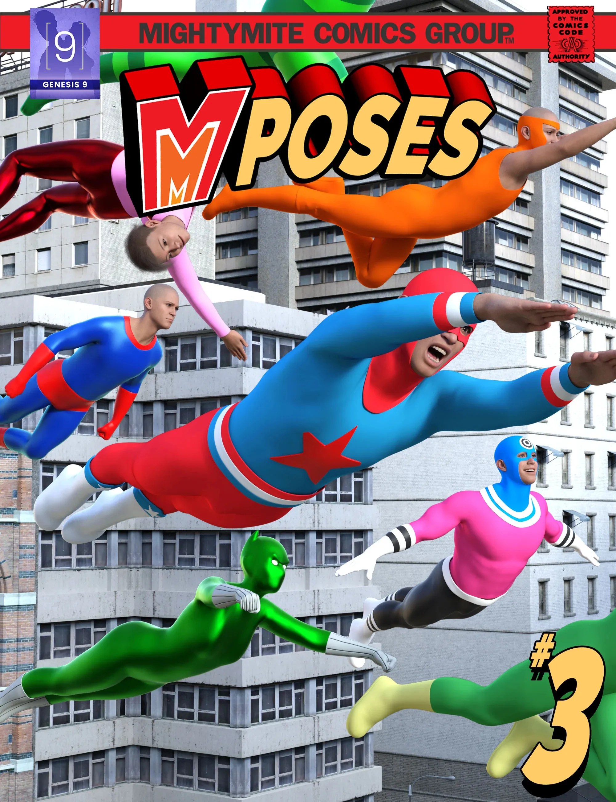 MightyMite Poses 003 Genesis 9new 
