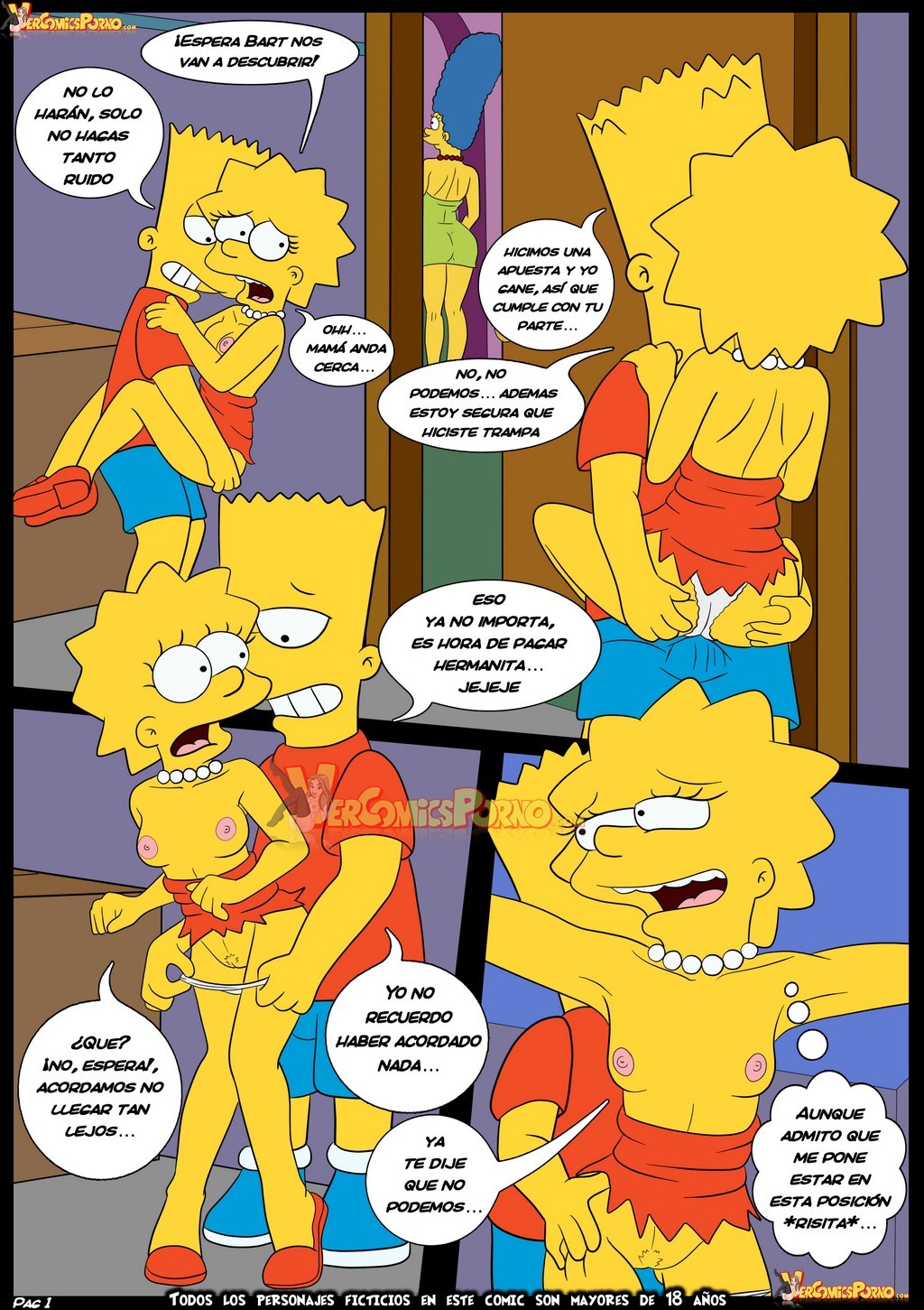 Simpsorama capitulo 1 comic porno