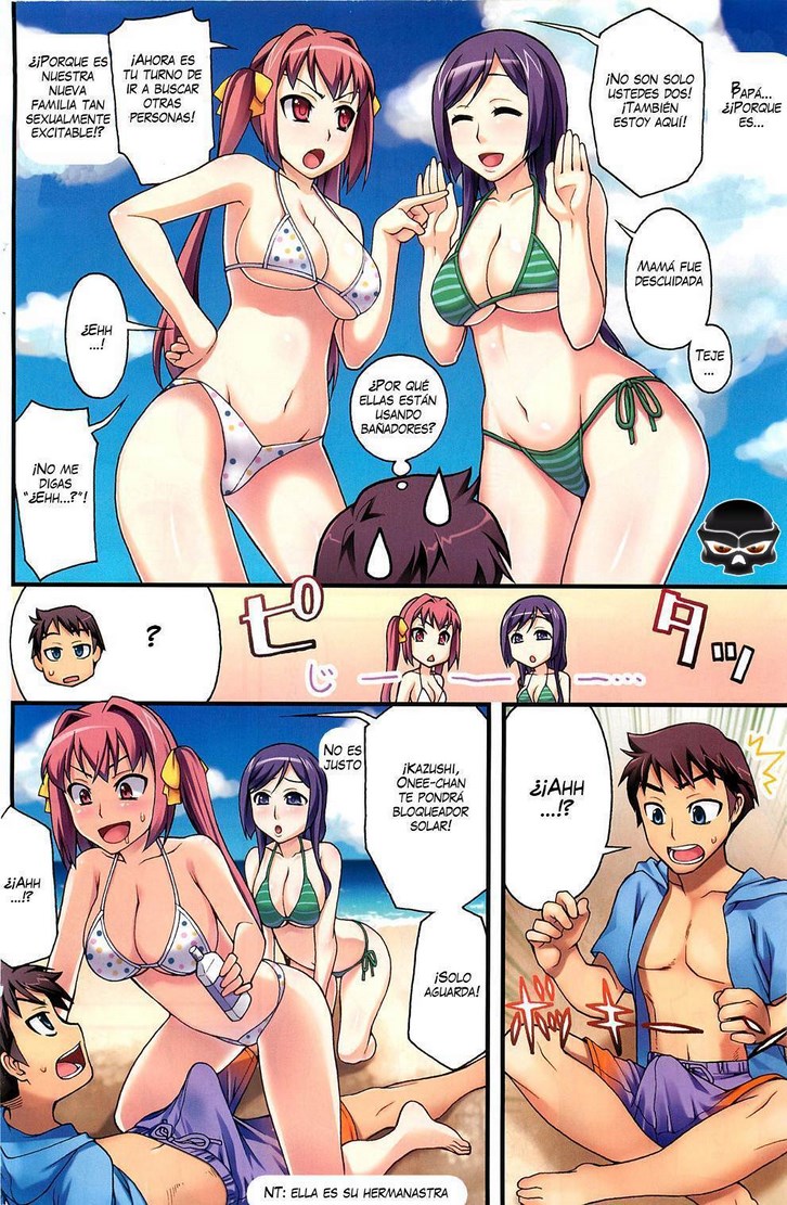 Sexo hentai en la playa - Comics XXX
