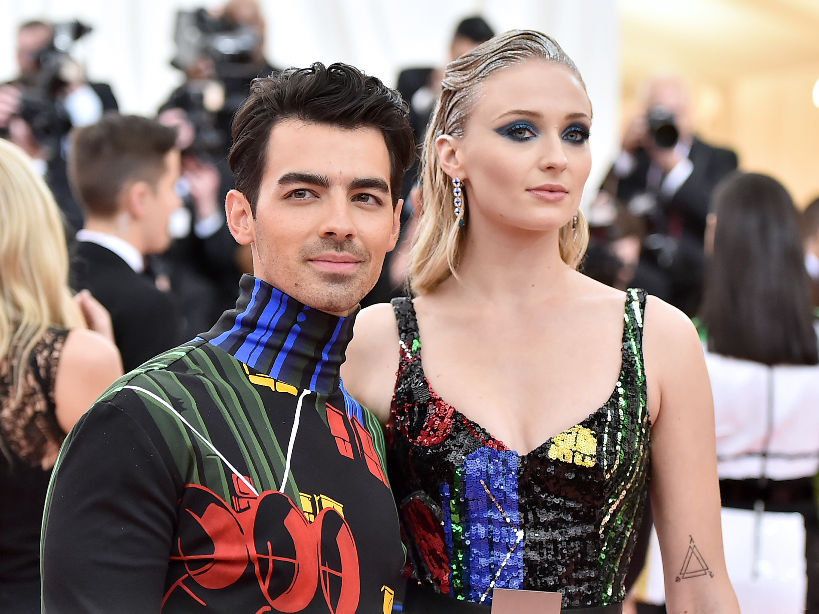 Joe Jonas And Sophie Turner Mourn For Their Dog With Matching Tattoos 525_x_700_jpg