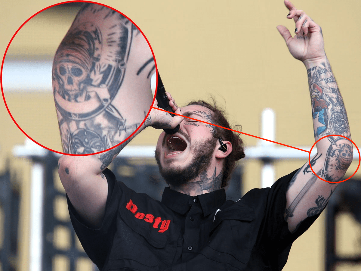 Post Malone's Tattoos: A Complete Guide To The Singer's Body Art 563_x_750_jpg