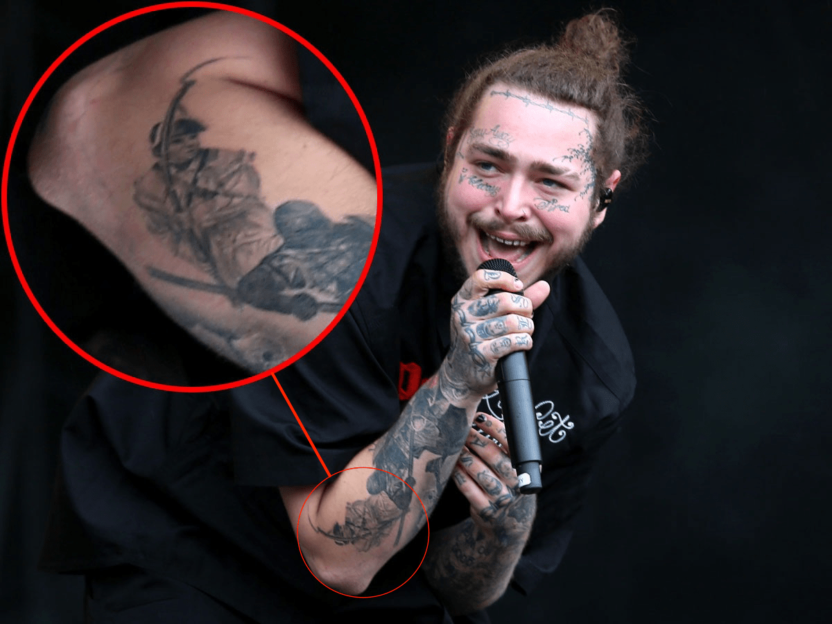 Post Malone's Tattoos: A Complete Guide To The Singer's Body Art 750_x_1000_jpg