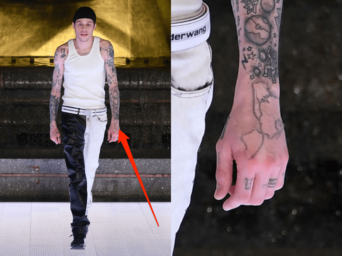 Pete Davidson's Tattoos: A Complete Guide To The 'Snl' Star's Ink 750_x_1000_jpg