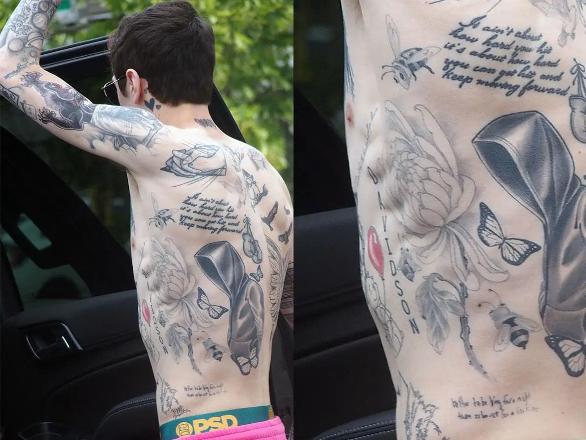 Pete Davidson's Tattoos: A Complete Guide To The 'Snl' Star's Ink 563_x_750_jpg